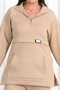 Női plus size bélelt melegítőruha 3545-23-as modell