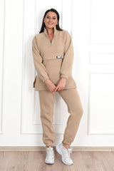 Női plus size bélelt melegítőruha 3545-23-as modell