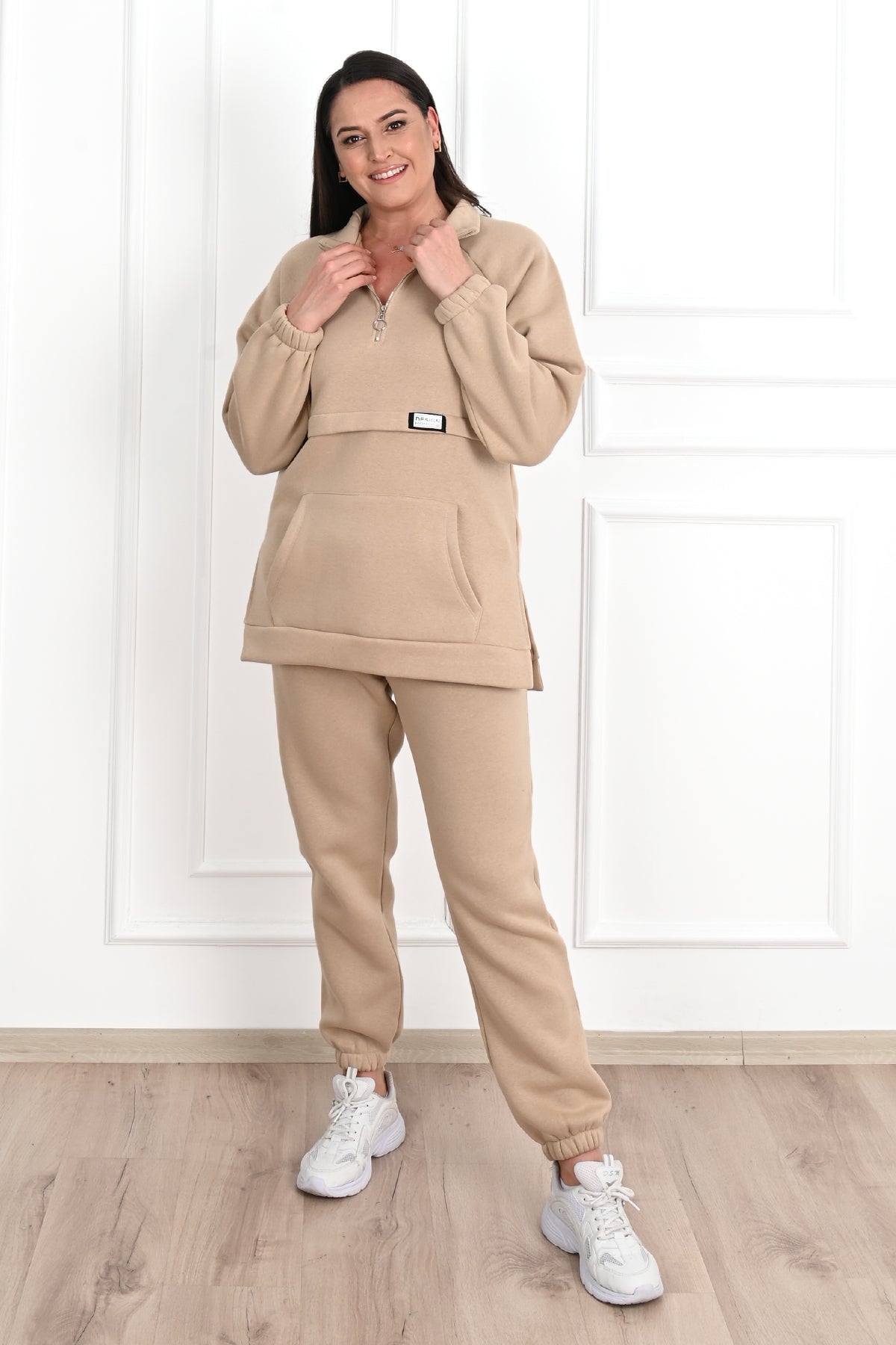 Női plus size bélelt melegítőruha 3545-23-as modell