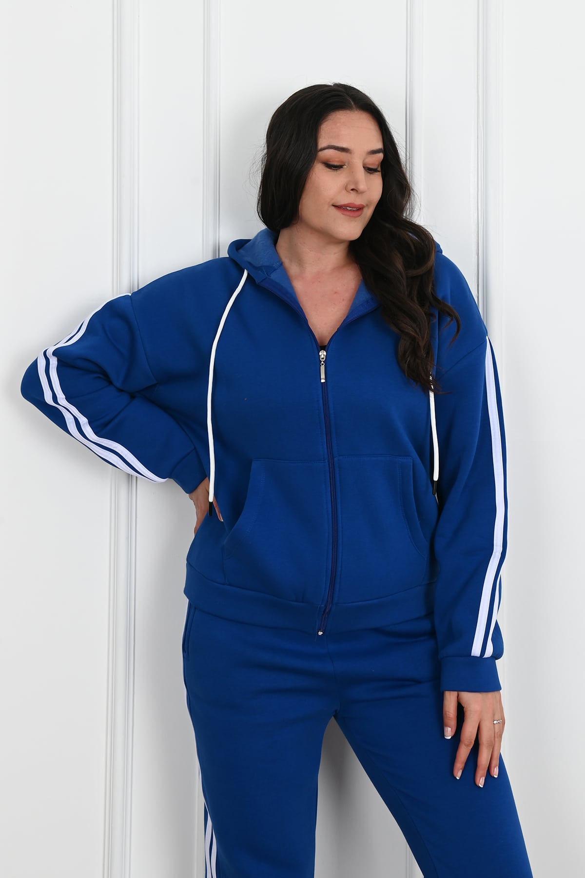 Női plus size bélelt melegítőruha 3550-23