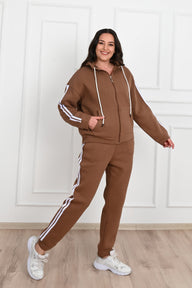 Női plus size bélelt melegítőruha 3550-23