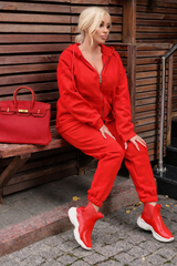 Női plus size bélelt melegítő 3572-23