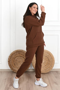 Híres, bélelt, plus size női melegítőruha 3583-23