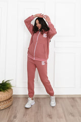 Női plus size bélelt melegítőruha BG 3586-23