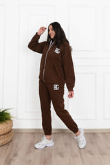 Női plus size bélelt melegítőruha BG 3586-23