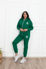 Női plus size bélelt melegítőruha BG 3586-23