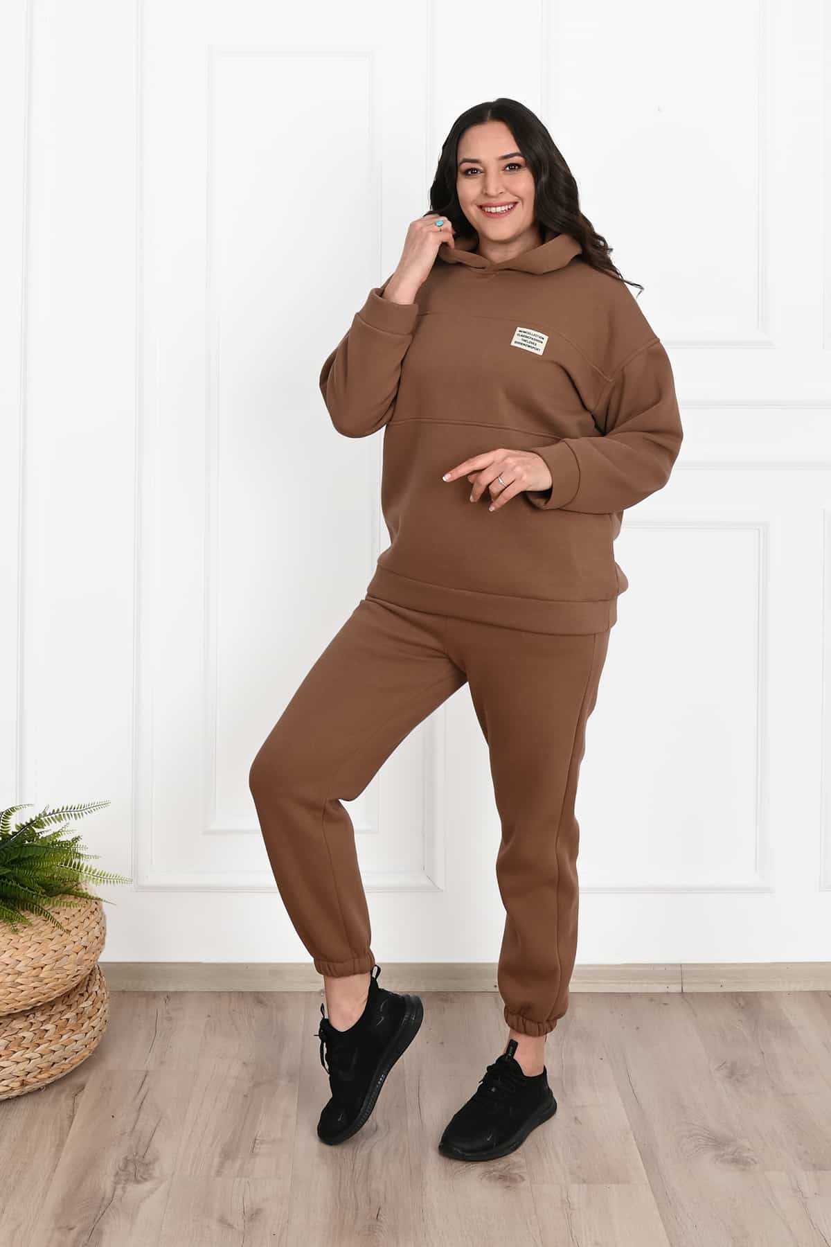 Női plus size bélelt melegítőruha Classic 3588-23