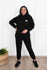 Női plus size bélelt melegítőruha Classic 3588-23