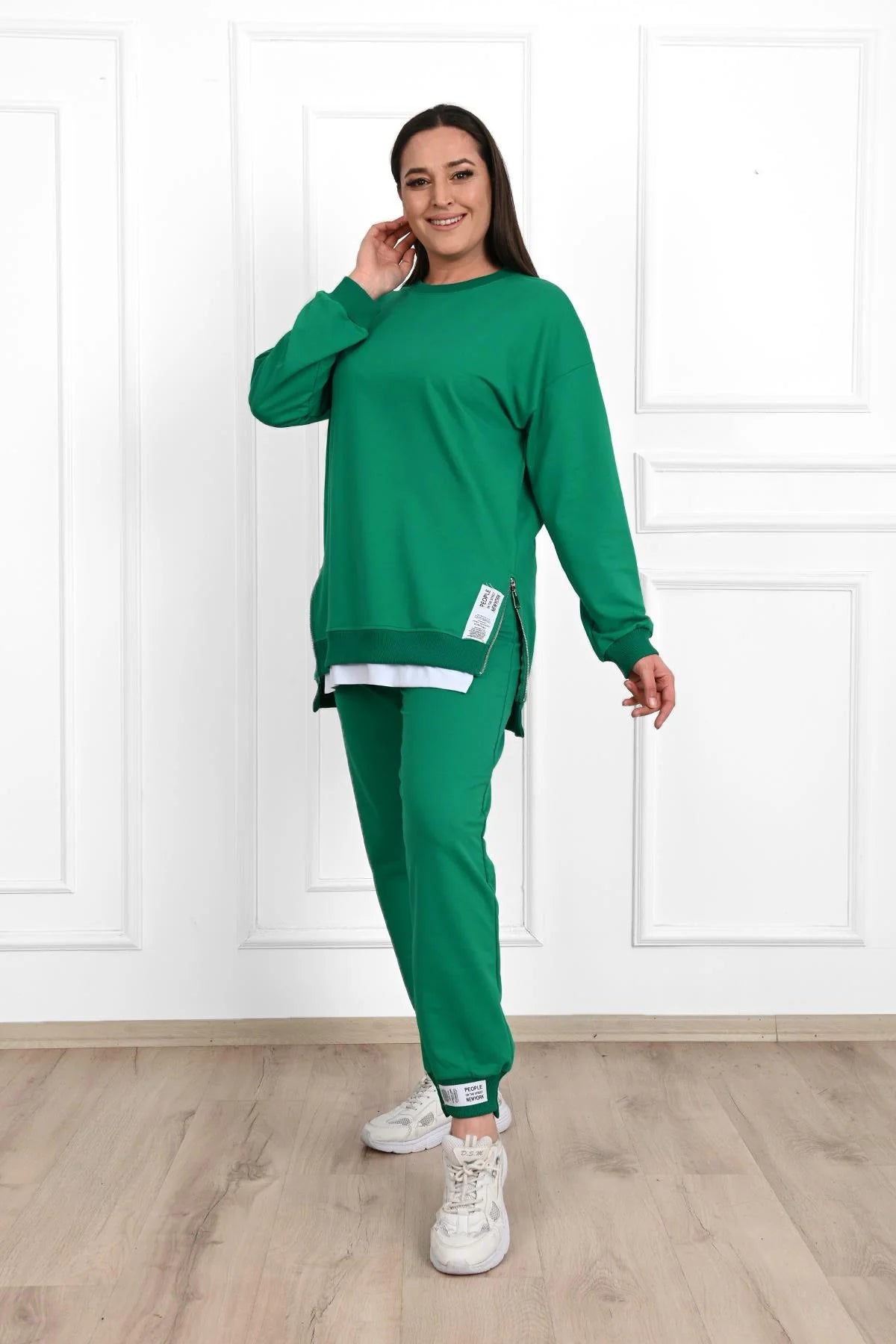 Női melegítőruha, plus size 3613-25 People