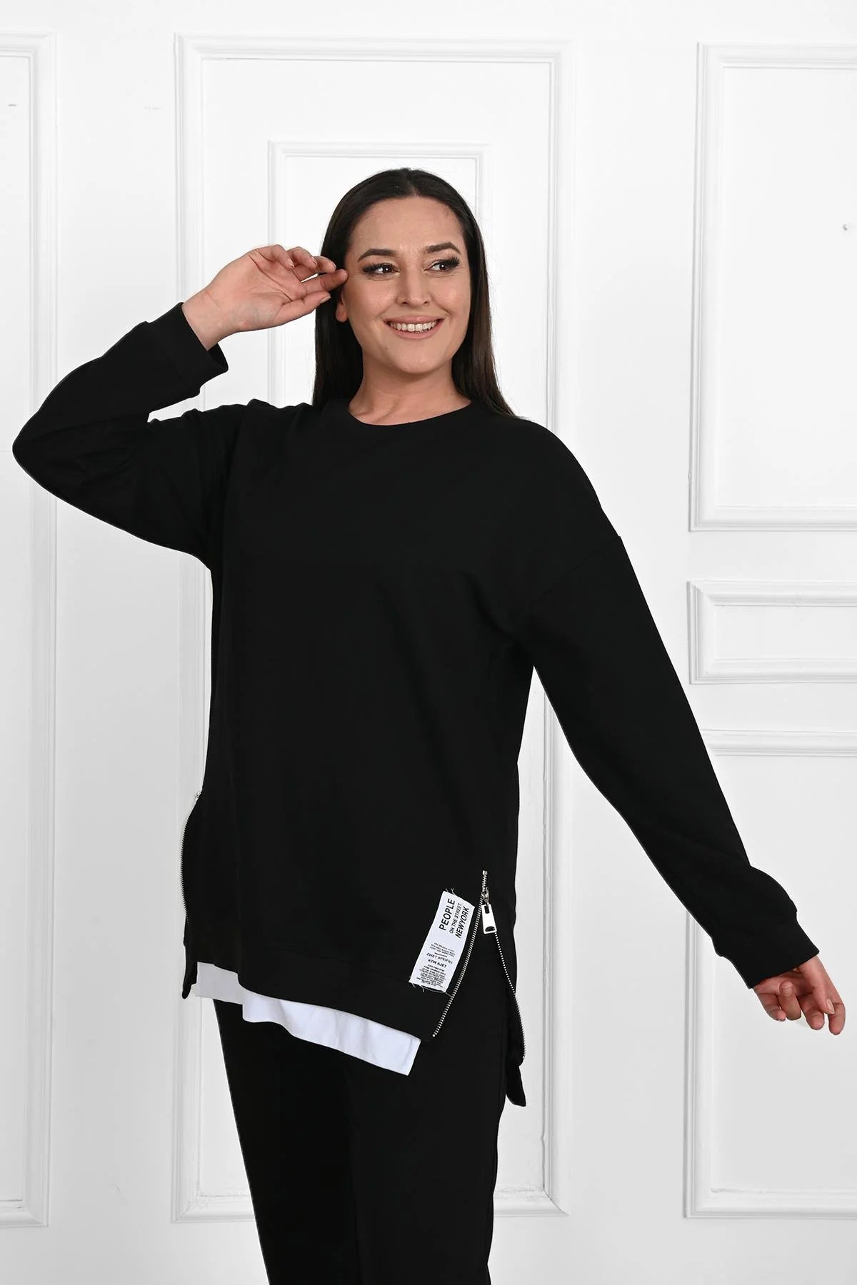 Női melegítőruha, plus size 3613-25 People