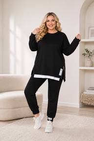 Női melegítőruha, plus size 3613-25 People