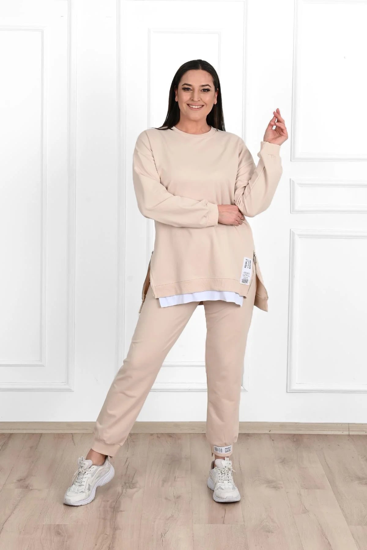 Női melegítőruha, plus size 3613-25 People