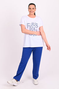 Női melegítőruha plus size Fashion 3636-23