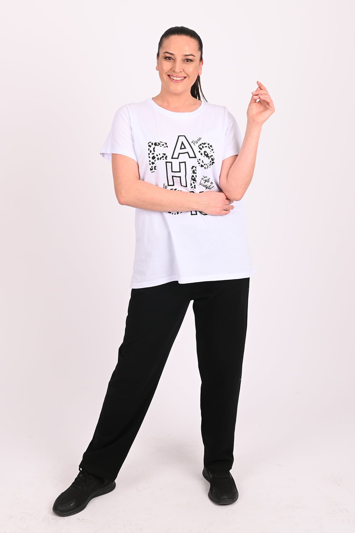 Női melegítőruha plus size Fashion 3636-23