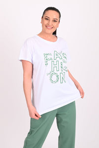 Női melegítőruha plus size Fashion 3636-23