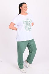 Női melegítőruha plus size Fashion 3636-23