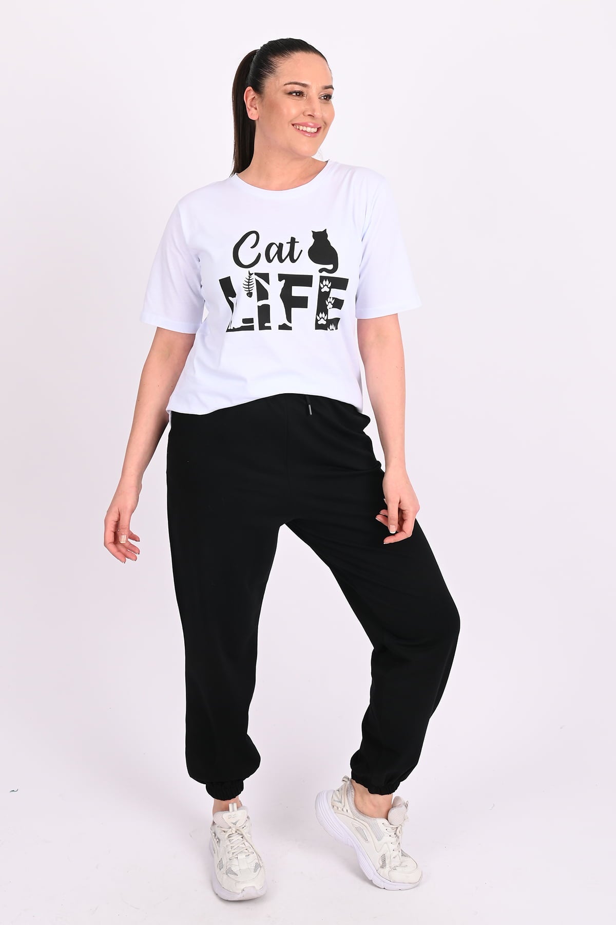 Női melegítő plus size Cat 3637-23