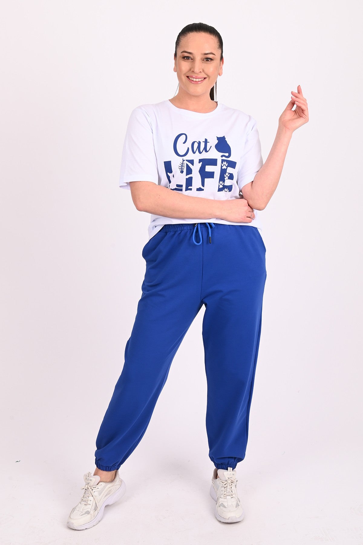 Legnépszerűbbek, Női melegítő plus size Cat 3637-23, bigsize.ro