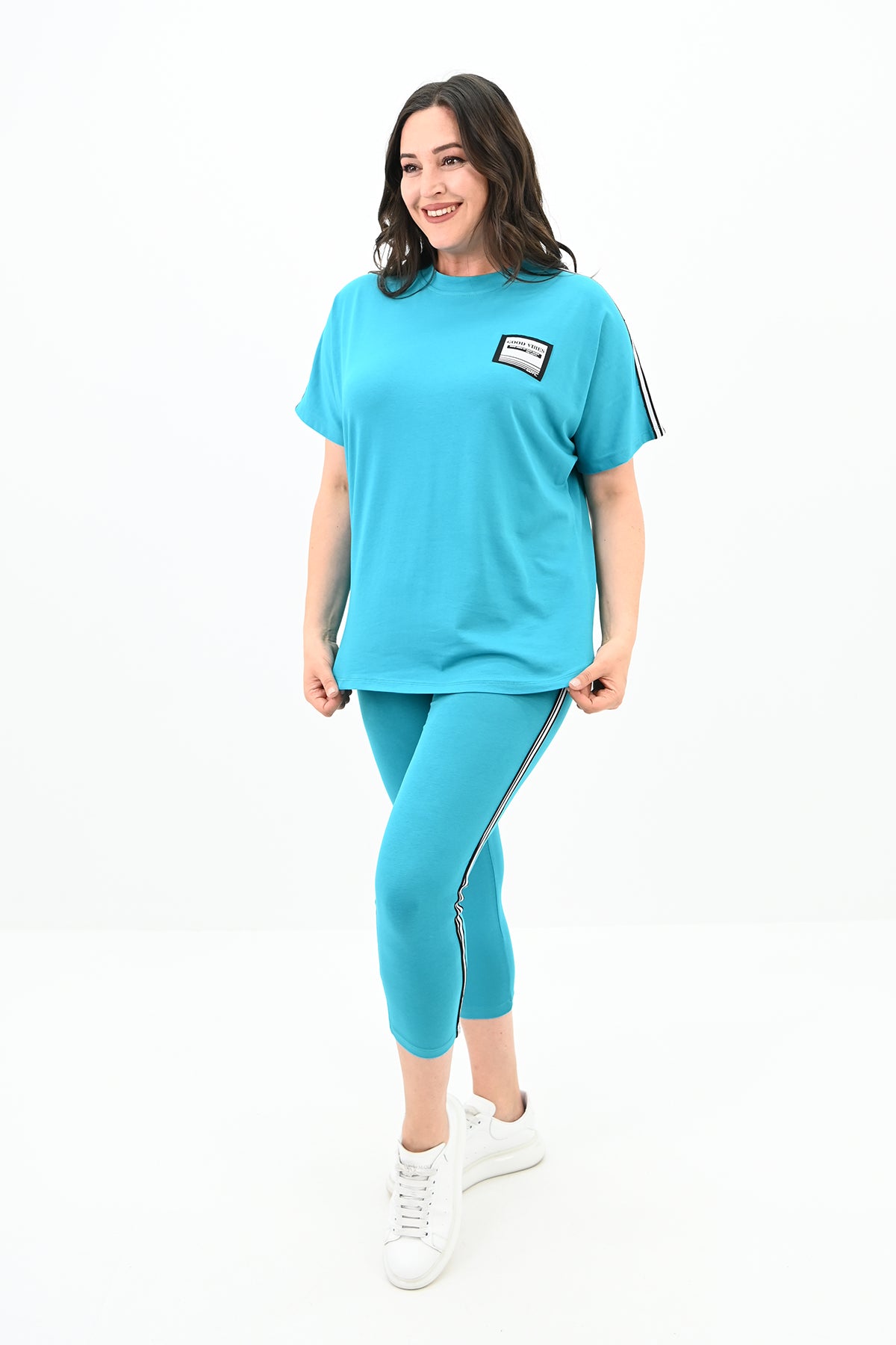 Női melegítőruha, plus size Ora 3697-23