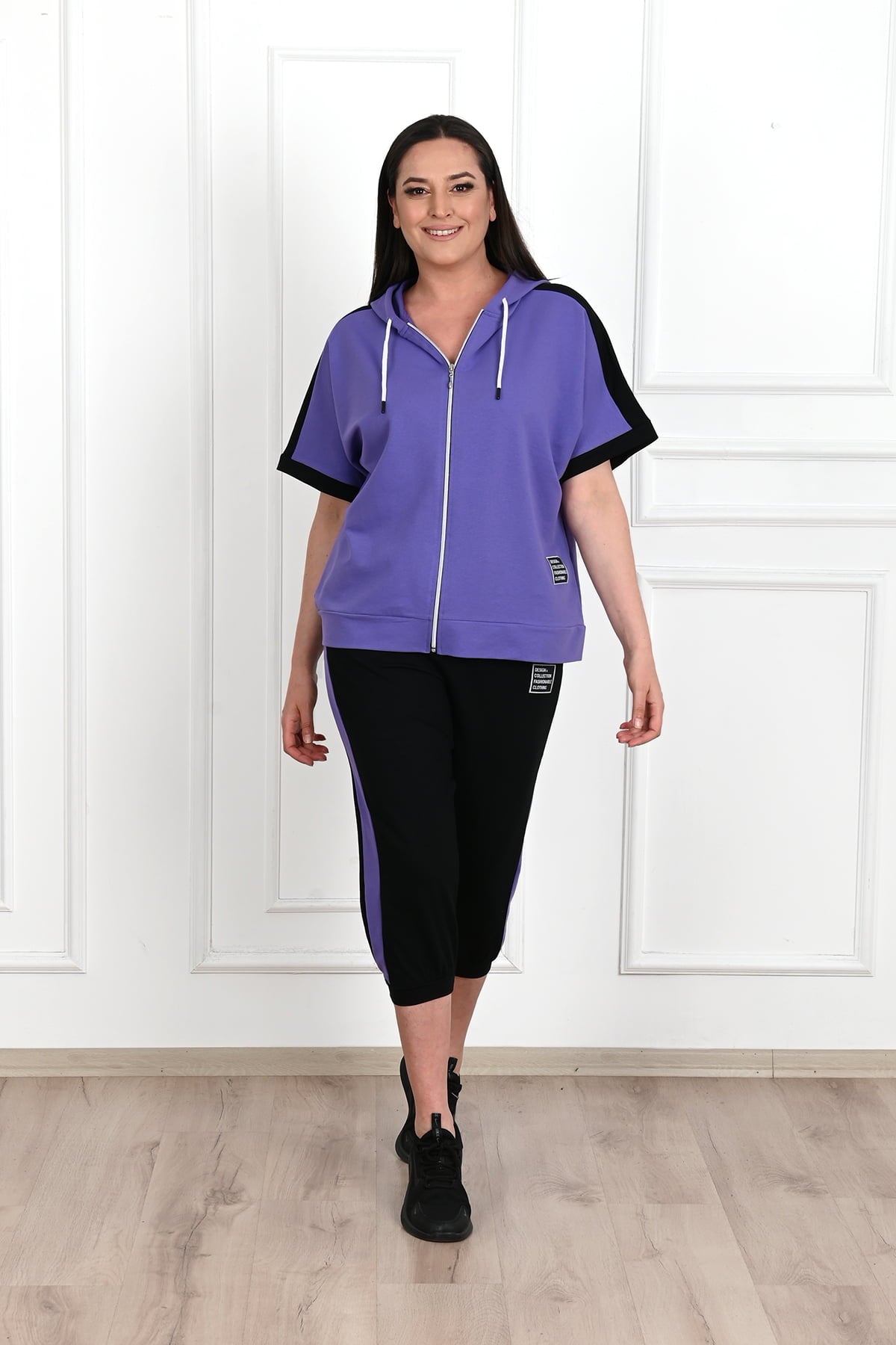 Női melegítőruha plus size Design 3703-23