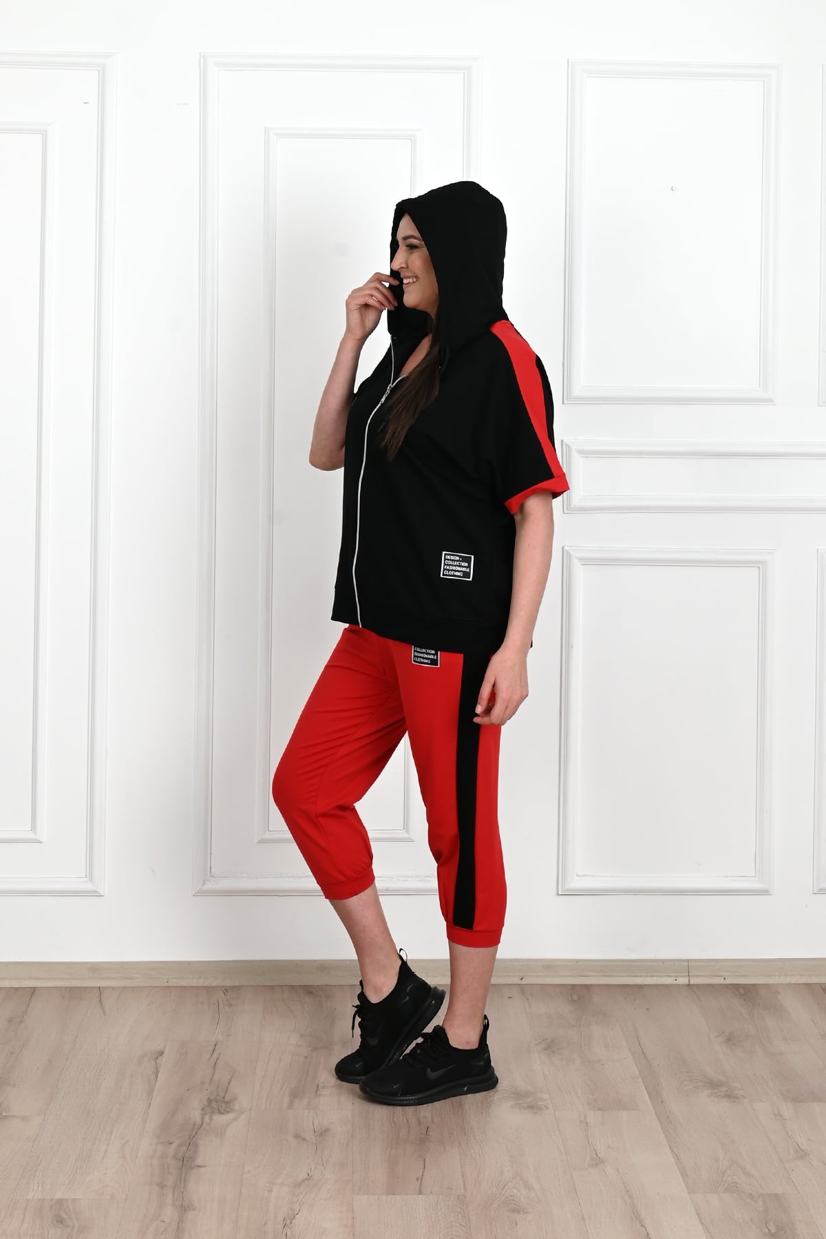 Női melegítőruha plus size Design 3703-23