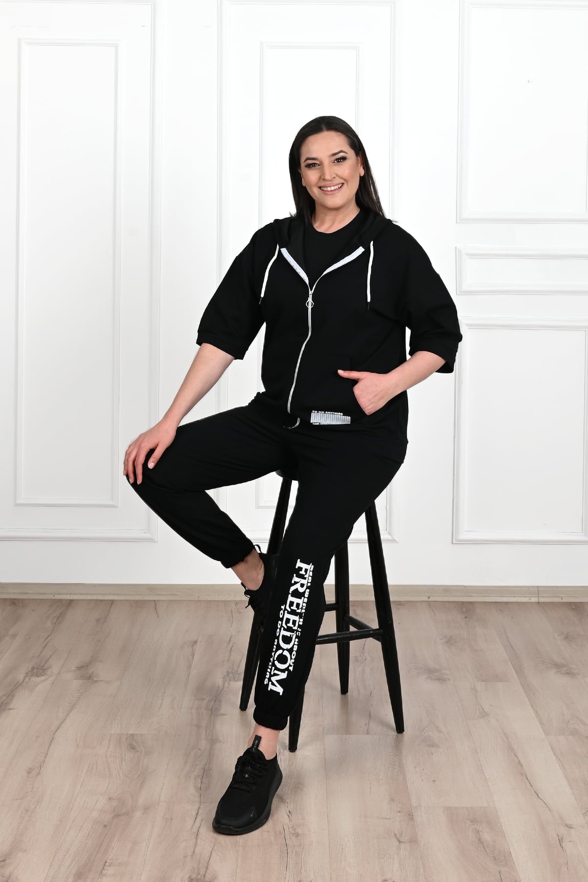 Női melegítőruha, plus size Freedom 3705-23