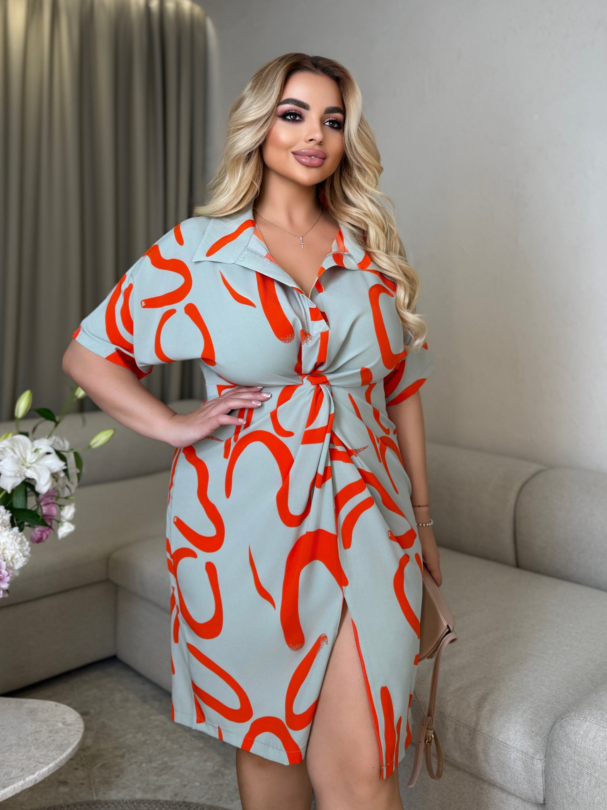 Női ruha, plus size 371