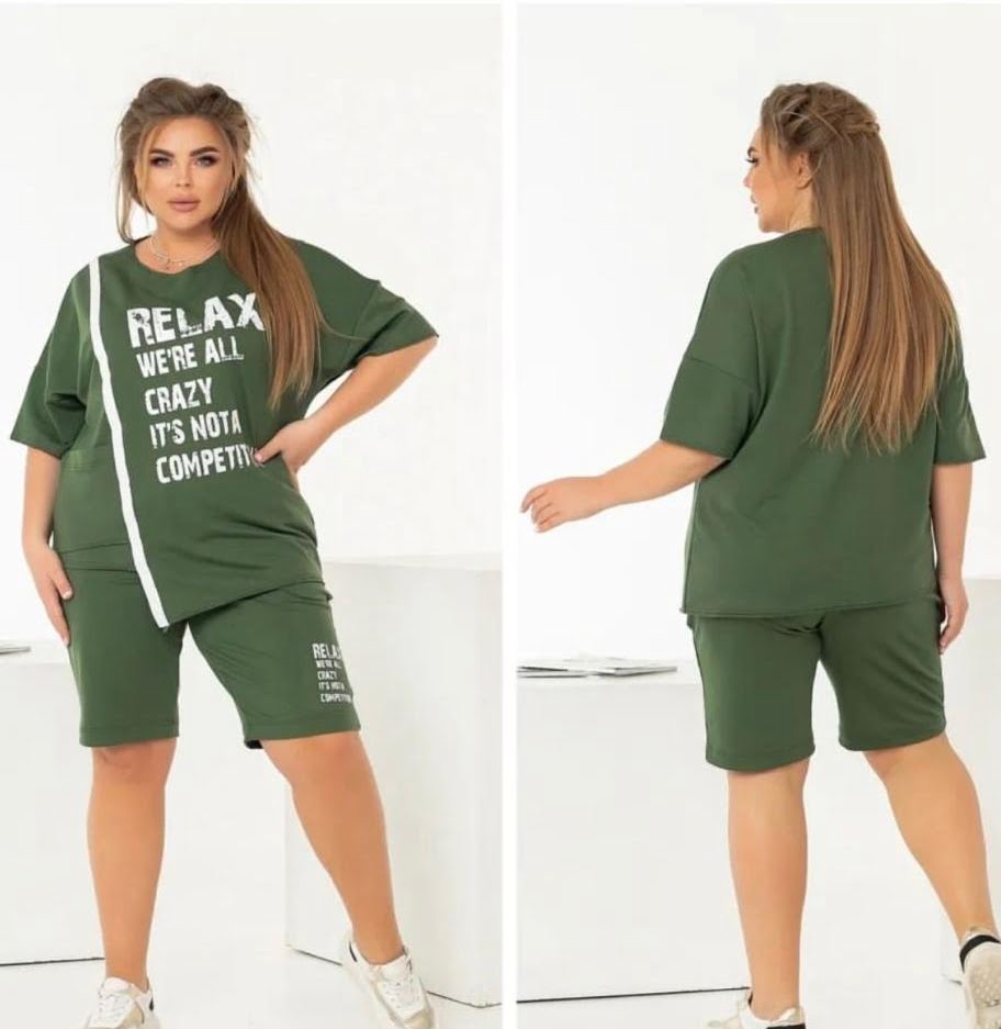 Női melegítőruha, plus size Relax 3796-23