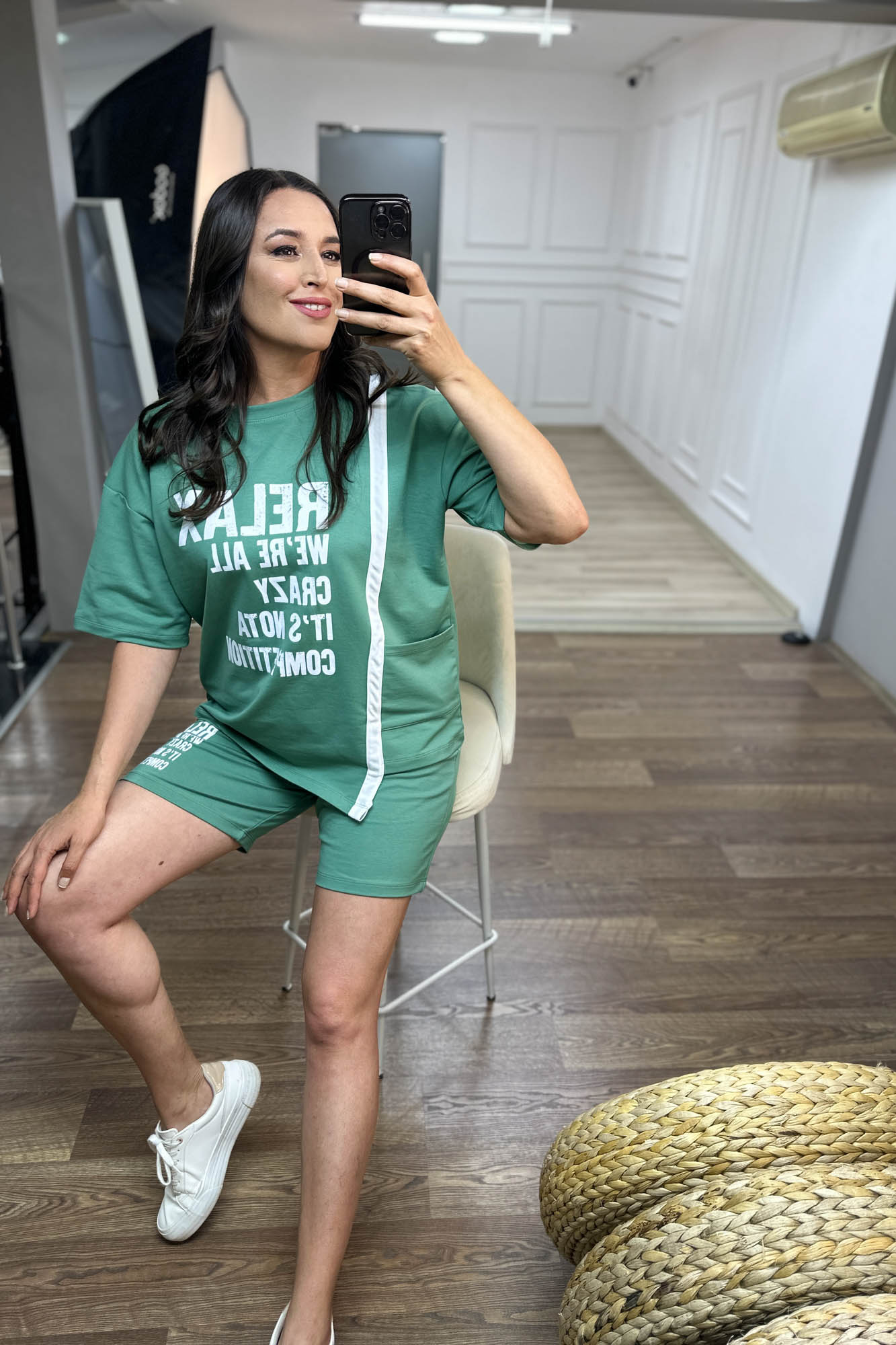 Női melegítőruha, plus size Relax 3796-23