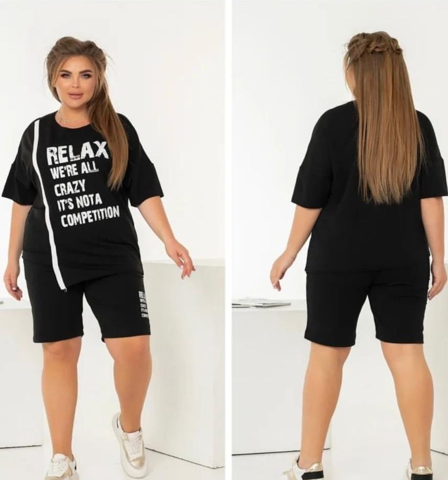 Női melegítőruha, plus size Relax 3796-23