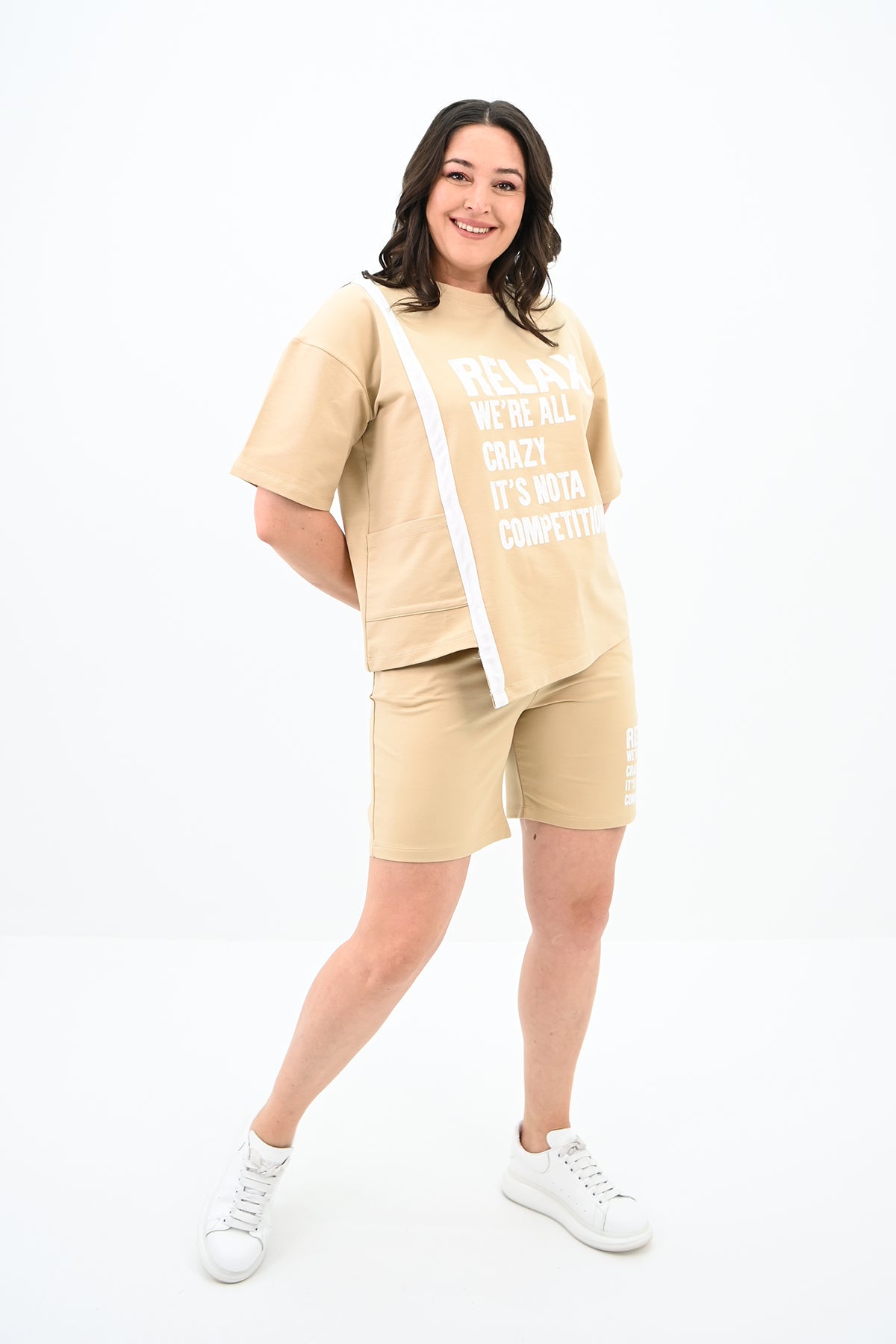 Női melegítőruha, plus size Relax 3796-23