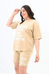 Női melegítőruha, plus size Relax 3796-23