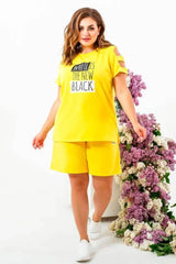 Női melegítőruha plus size fehér 3802-23