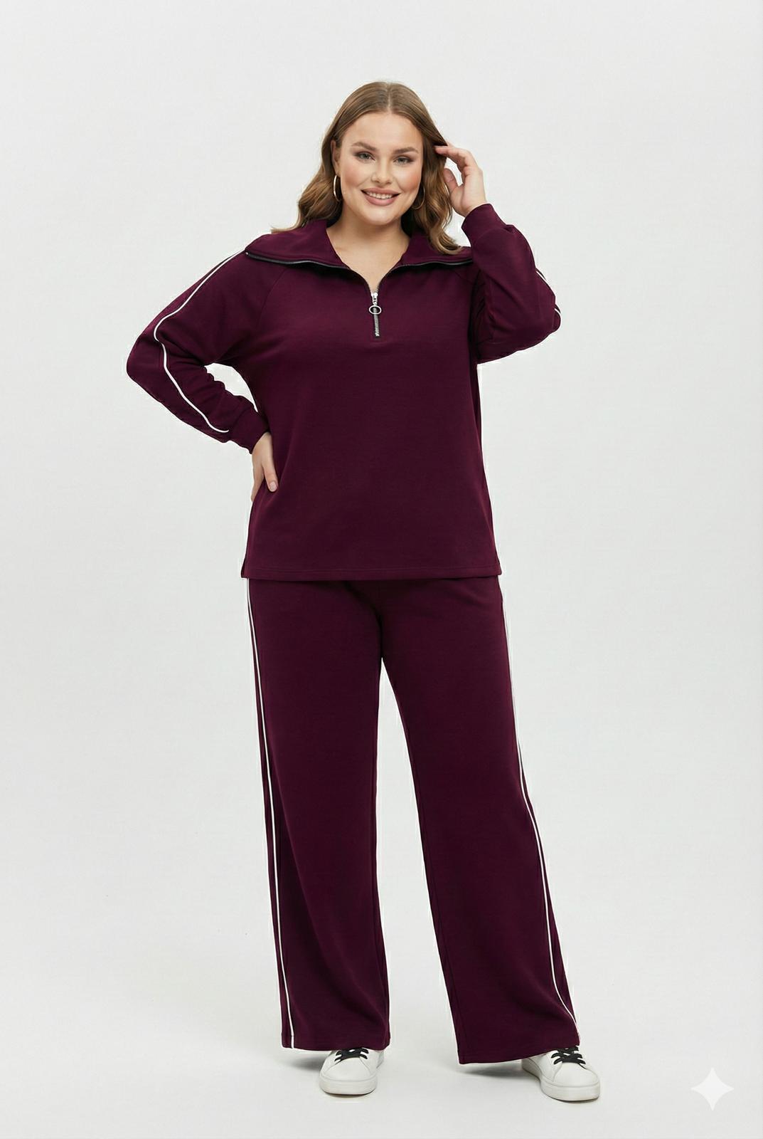 Női melegítőruha plus size 8182