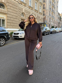 Női plus size bársony melegítő 8072