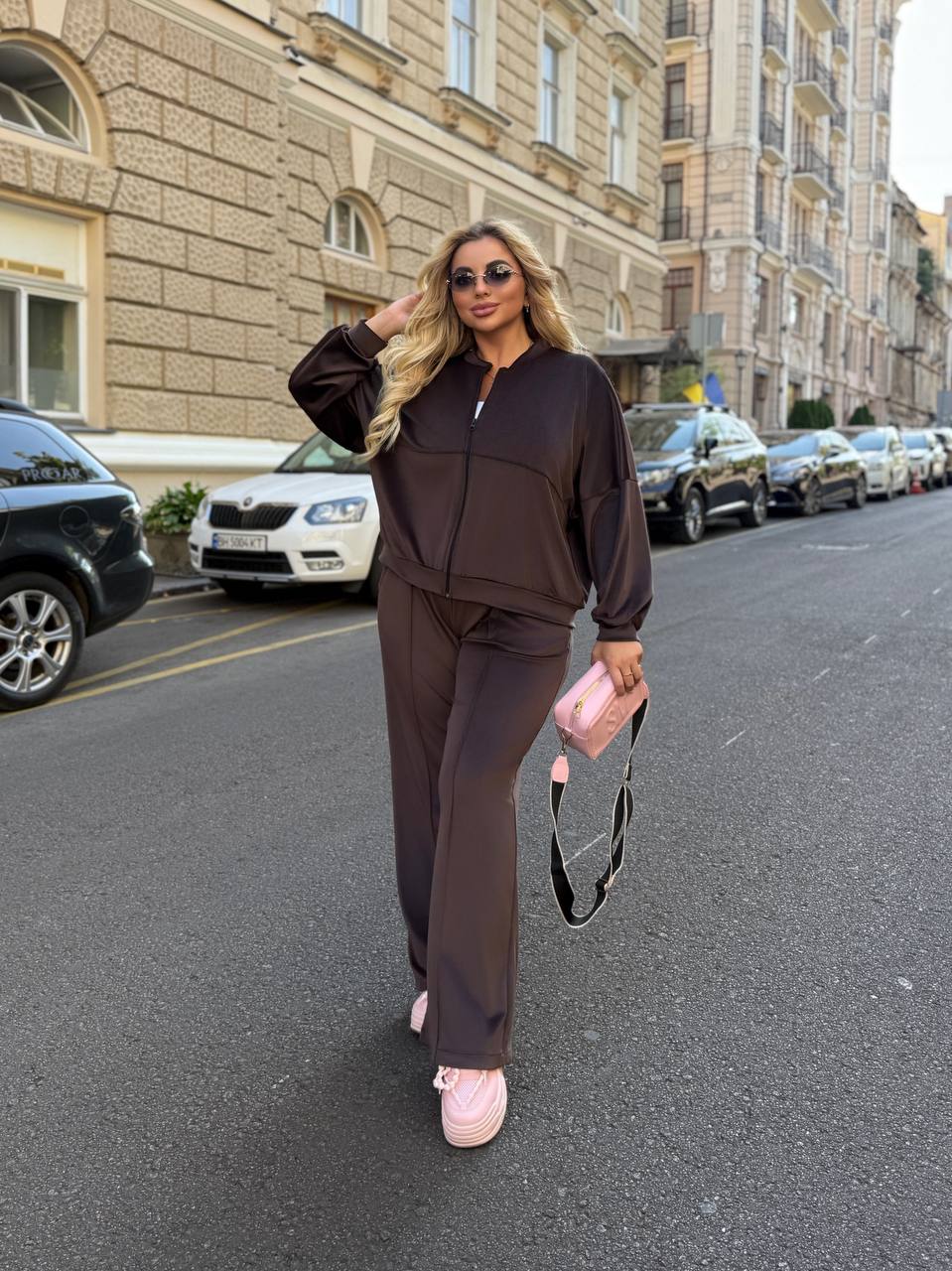 Női plus size bársony melegítő 8072