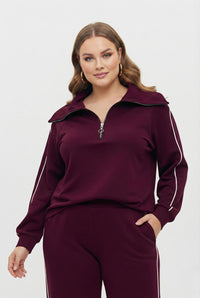 Női melegítőruha plus size 8182