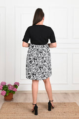 Női plus size ruha gombokkal 5086-22