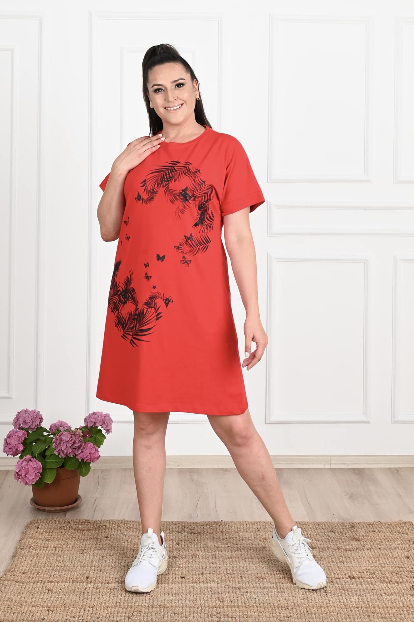 Női plus size ruha Wind 5096-22