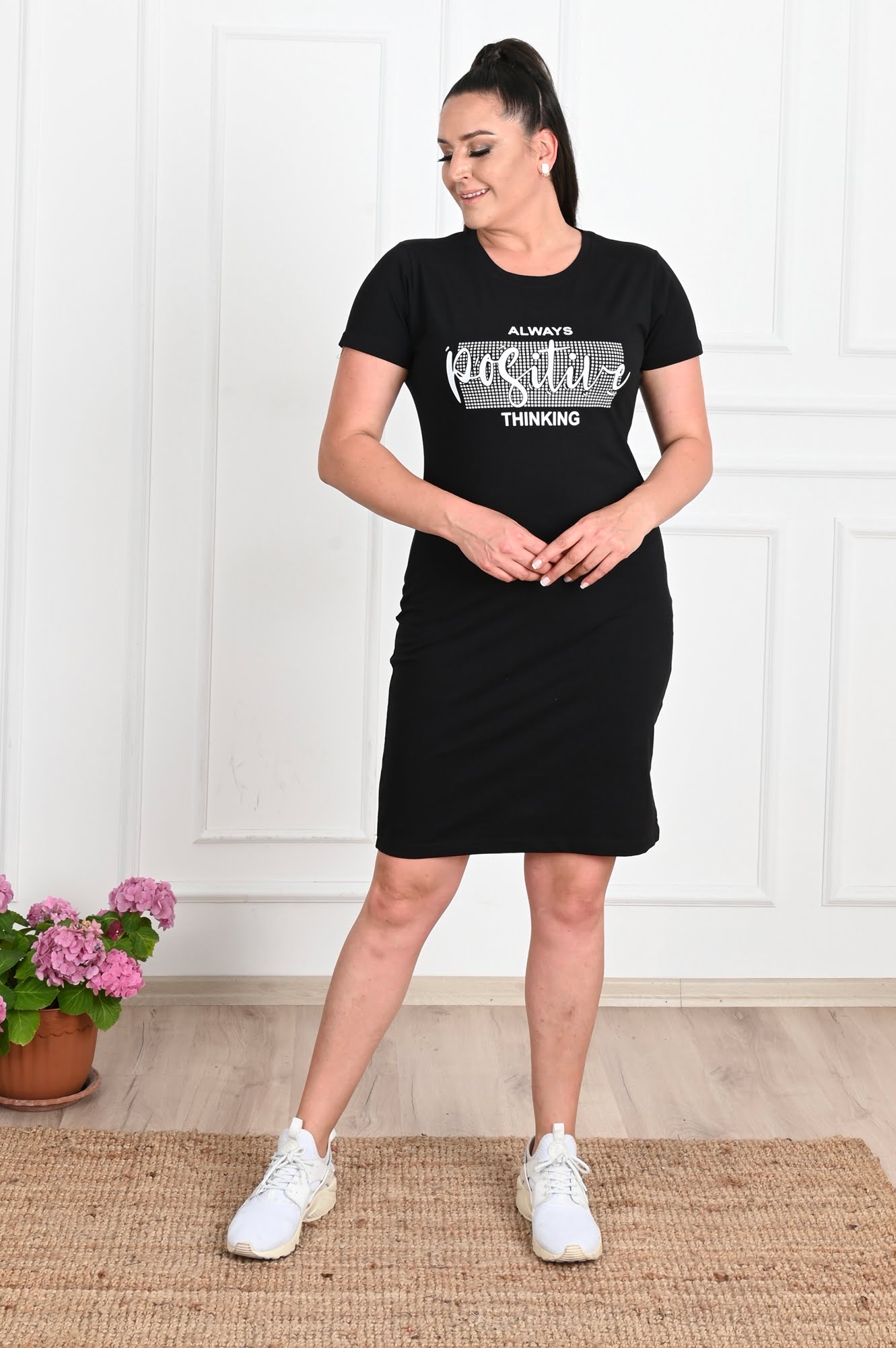 Rochie dama marimi mari Positive 5097-22