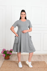 Női ruha, plus size gogosar 5098-22