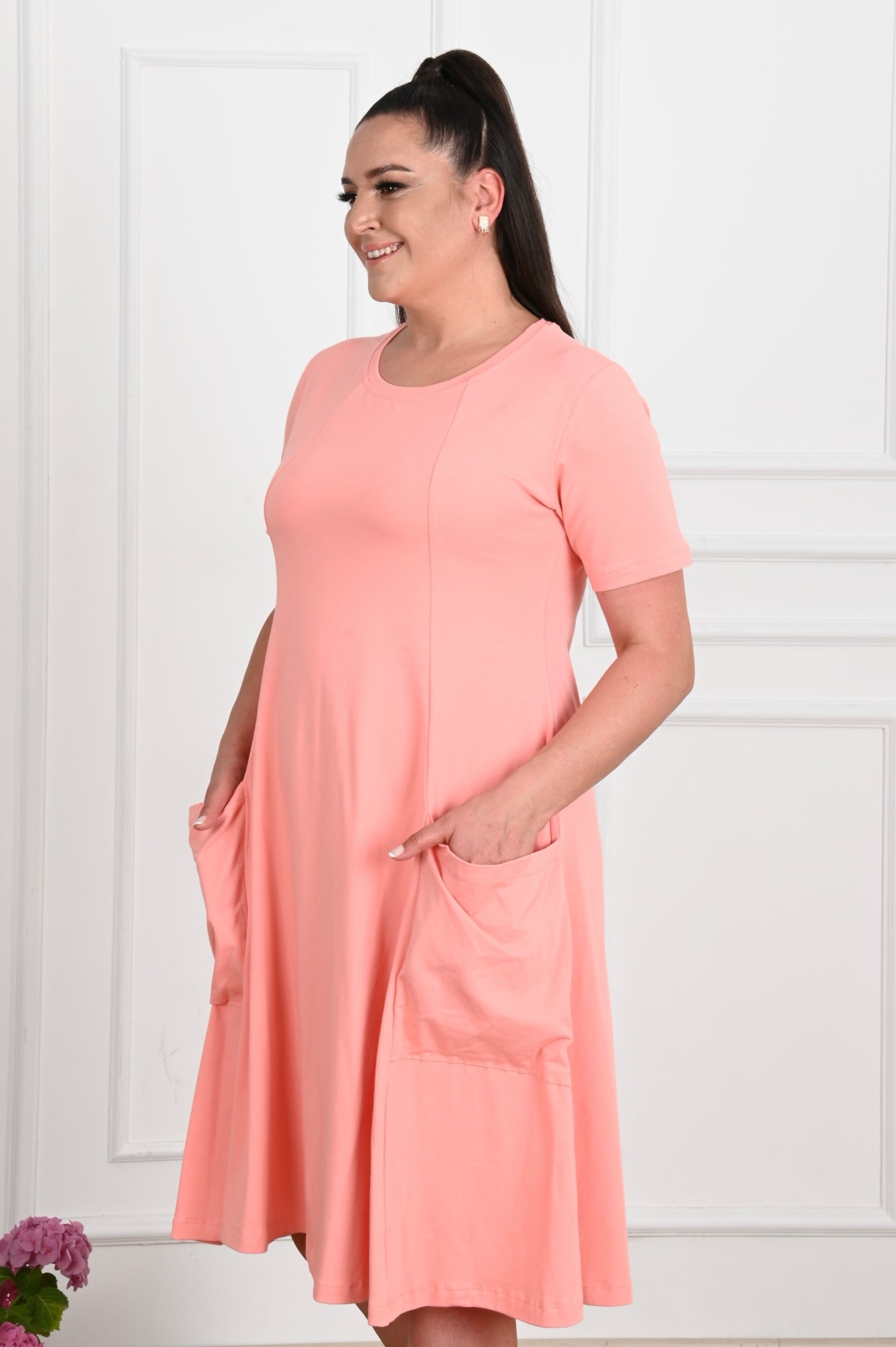 Női ruha, plus size gogosar 5098-22