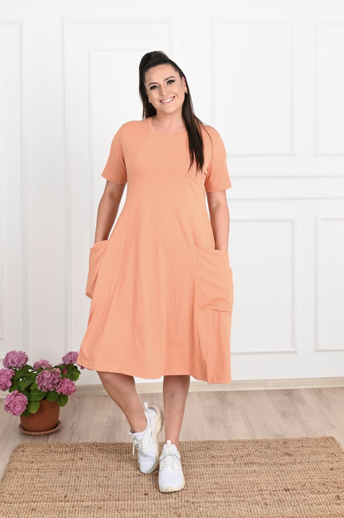 Női ruha, plus size gogosar 5098-22
