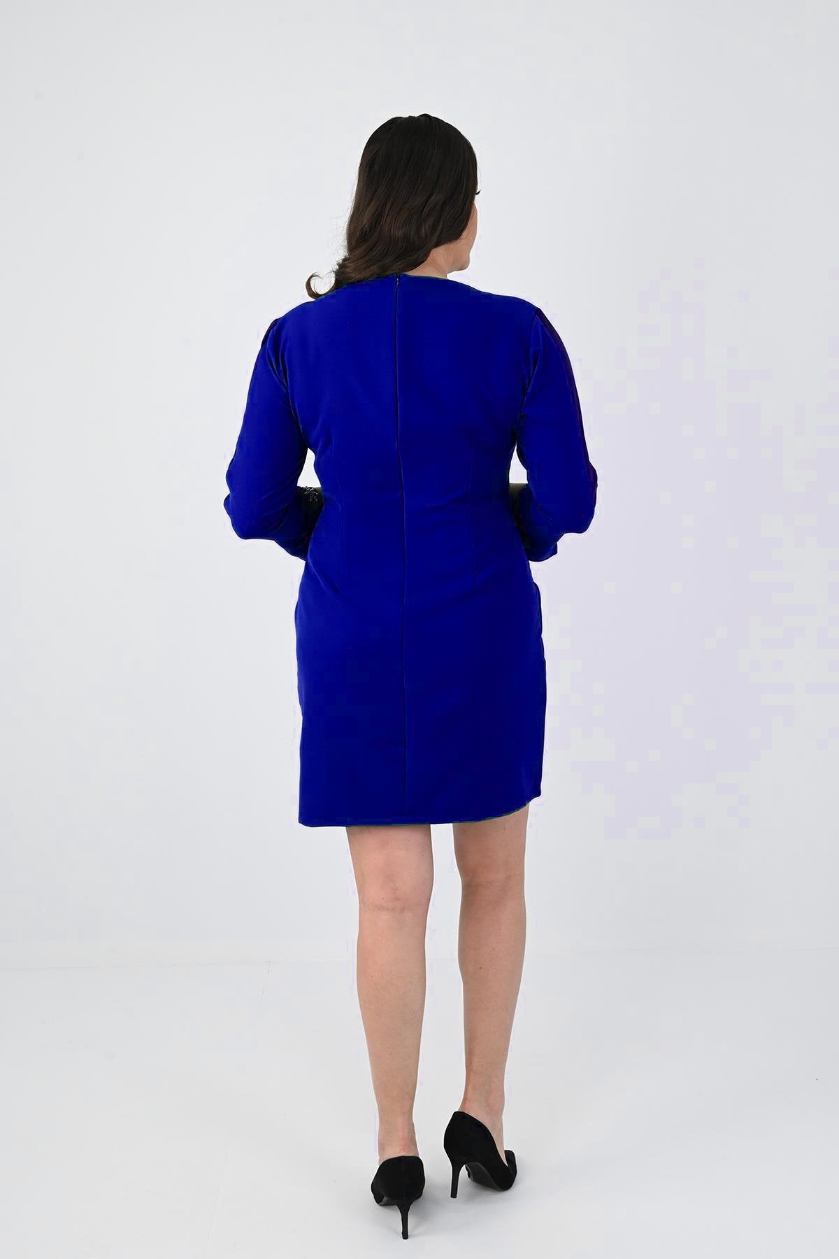 Női lezser plus size ruha 5201