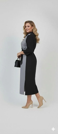 Női ruha, plus size 2202