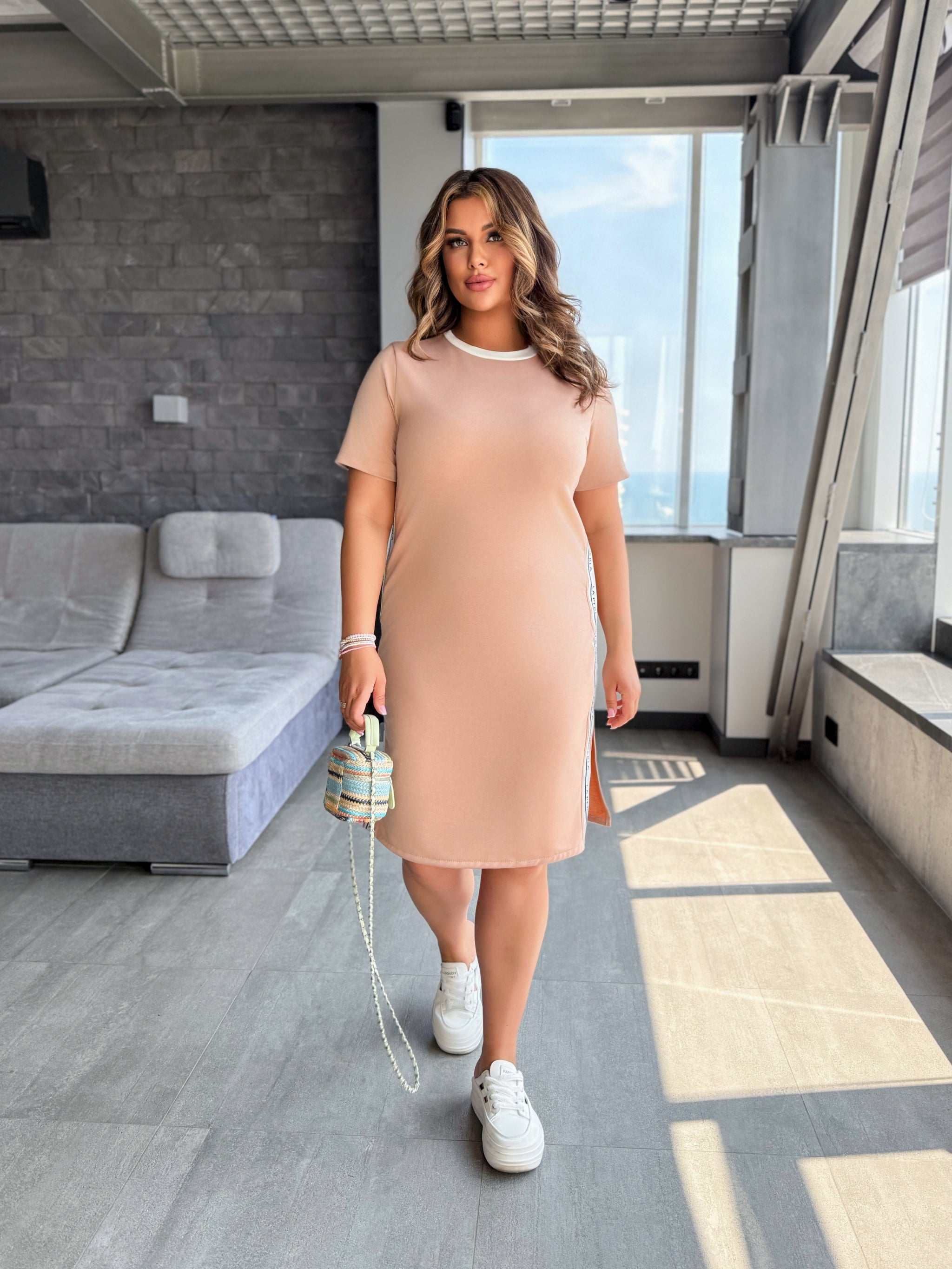 Női ruha plus size 5447