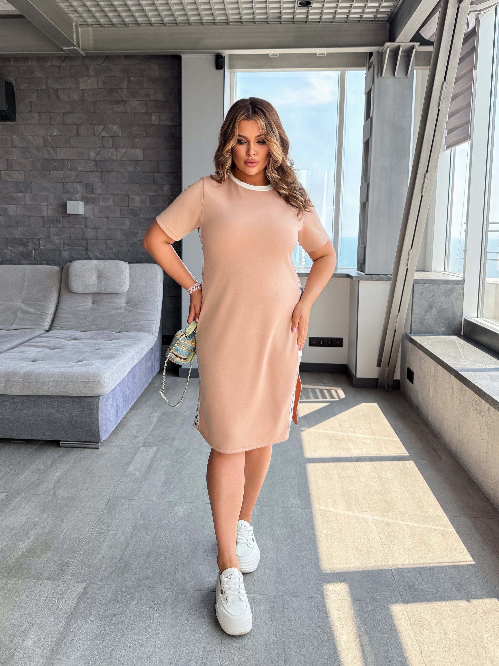 Női ruha plus size 5447