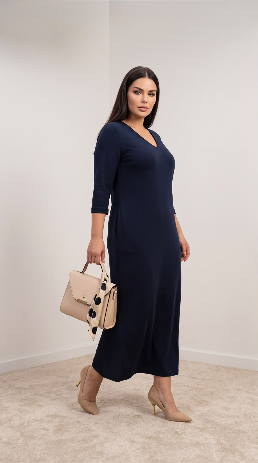 Női ruha, plus size 2202