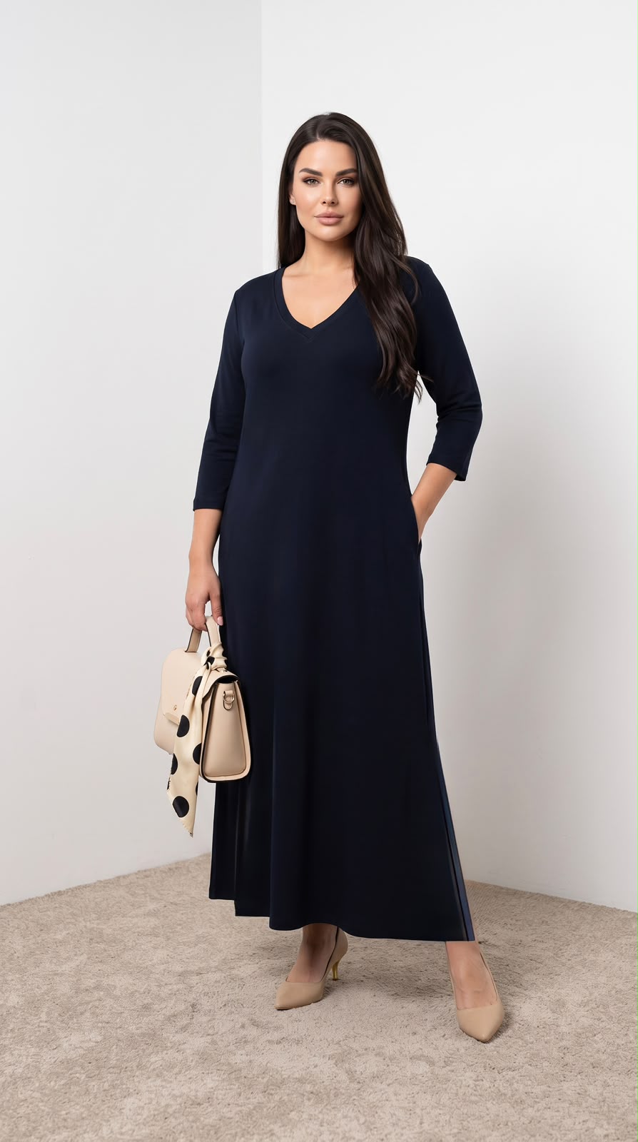 Női ruha, plus size 2202