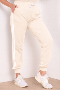 Női plus size kétcsíkos melegítőnadrág 6008-22